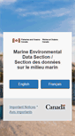 Mobile Screenshot of isdm.gc.ca
